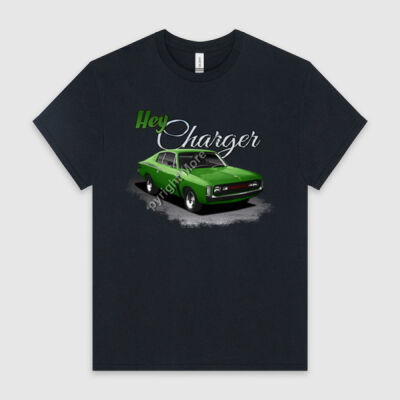 Hey Charger - Green - HeavyCotton™ Tee Thumbnail