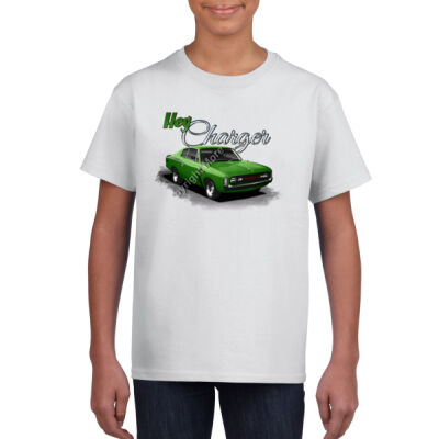 Hey Charger - Green - Gildan Youth Unisex T Shirt Thumbnail