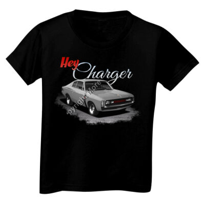 Hey Charger - Grey - Toddler Unisex T Shirt Thumbnail