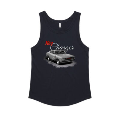 Hey Charger - Grey - Women's Sunday Singlet Thumbnail