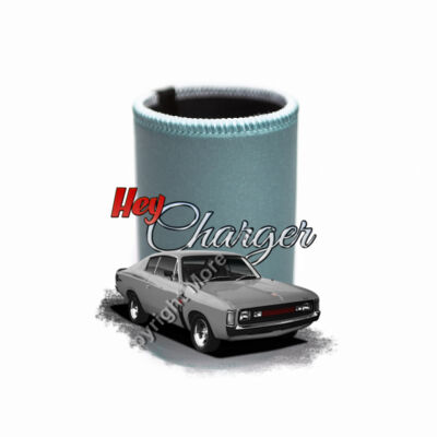 Hey Charger - Grey - Stubby Coolers with Base Thumbnail
