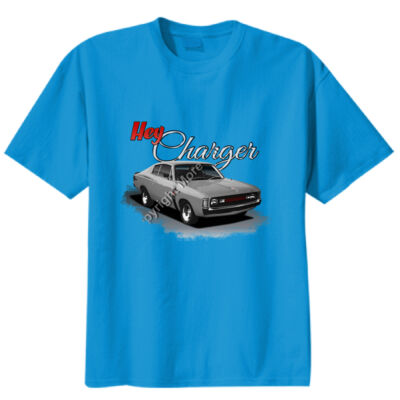 Hey Charger - Grey - Unisex Modern Fit Tee Thumbnail