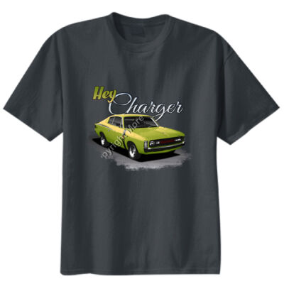 Hey Charger - Lime Green - Unisex Modern Fit Tee Thumbnail