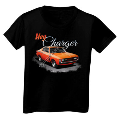 Hey Charger - Orange - Toddler Unisex T Shirt Thumbnail