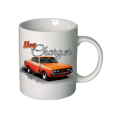 Hey Charger - Orange - Boutique Ceramic Mug Thumbnail