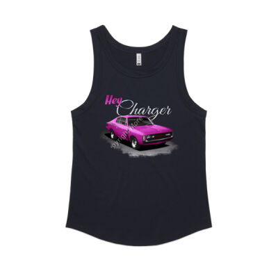Hey Charger - Pink - Women's Sunday Singlet Thumbnail
