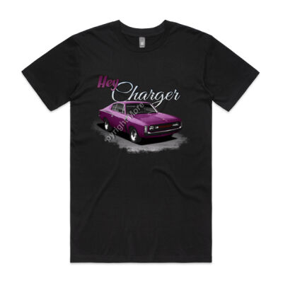 Hey Charger - Purple - Mens Staple Tee Thumbnail