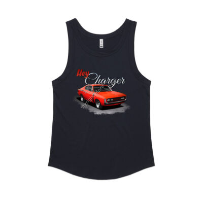Hey Charger - Red - Women's Sunday Singlet Thumbnail