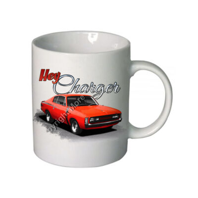 Hey Charger - Red - Boutique Ceramic Mug Thumbnail