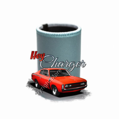 Hey Charger - Red - Stubby Coolers with Base Thumbnail