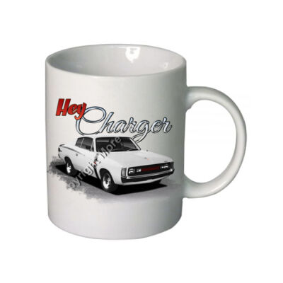 Hey Charger - White - Boutique Ceramic Mug Thumbnail