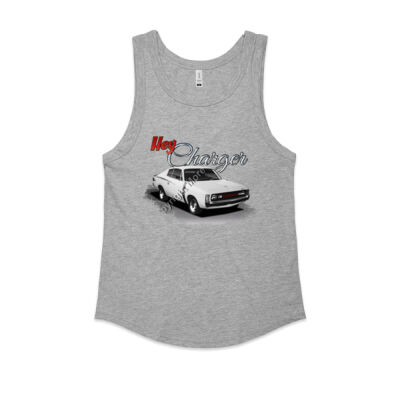 Hey Charger - White - Women's Sunday Singlet Thumbnail