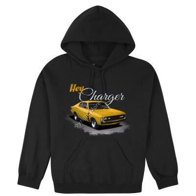 Hey Charger - Yellow - Hooded Sweatshirt Thumbnail