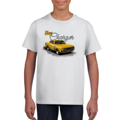 Hey Charger - Yellow - Gildan Youth Unisex T Shirt Thumbnail