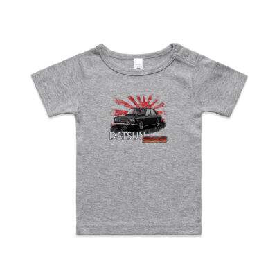 Datsun 1600 - Rising Sun - Black - Infant Wee-Tee Thumbnail