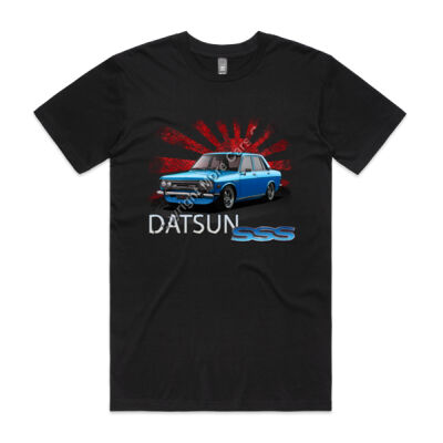 Datsun 1600 - Rising Sun - Blue - Mens Staple Tee Thumbnail