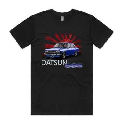 Datsun 1600 - Rising Sun - Dark Blue - Mens Staple Tee Thumbnail