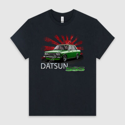 Datsun 1600 - Rising Sun - Green - HeavyCotton™ Tee Thumbnail