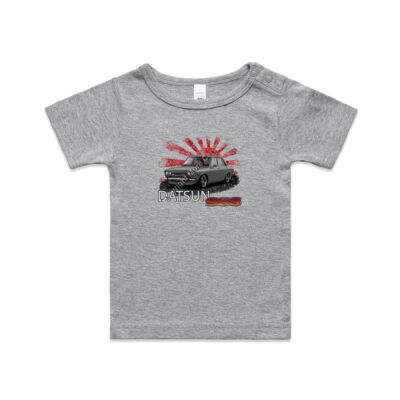 Datsun 1600 - Rising Sun - Grey - Infant Wee-Tee Thumbnail