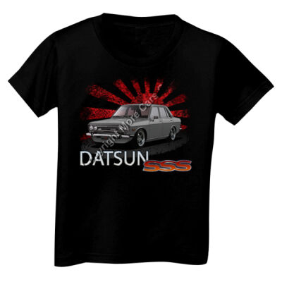 Datsun 1600 - Rising Sun - Grey - Toddler Unisex T Shirt Thumbnail