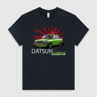 Datsun 1600 - Rising Sun - Lime Green Thumbnail