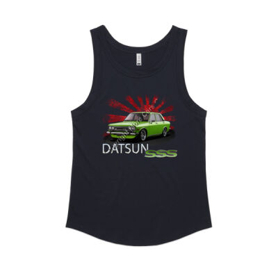Datsun 1600 - Rising Sun - Lime Green Thumbnail