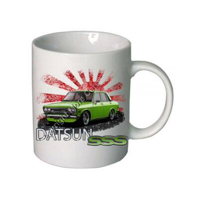 Datsun 1600 - Rising Sun - Lime Green Thumbnail