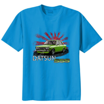 Datsun 1600 - Rising Sun - Lime Green Thumbnail