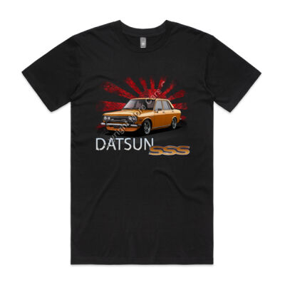Datsun 1600 - Rising Sun - Orange - Mens Staple Tee Thumbnail