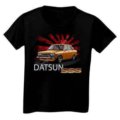 Datsun 1600 - Rising Sun - Orange - Toddler Unisex T Shirt Thumbnail