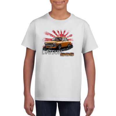 Datsun 1600 - Rising Sun - Orange - Gildan Youth Unisex T Shirt Thumbnail