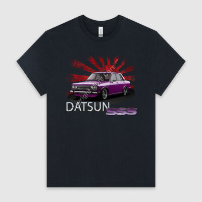 Datsun 1600 - Rising Sun - Purple - HeavyCotton™ Tee Thumbnail
