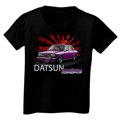 Datsun 1600 - Rising Sun - Purple - Toddler Unisex T Shirt Thumbnail