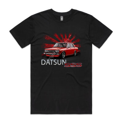 Datsun 1600 - Rising Sun - Red - Mens Staple Tee Thumbnail