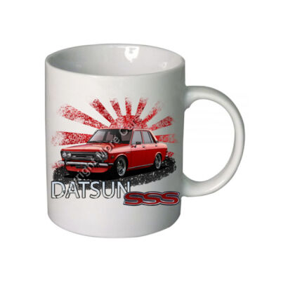 Datsun 1600 - Rising Sun - Red - Boutique Ceramic Mug Thumbnail