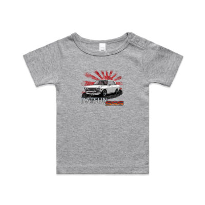 Datsun 1600 - Rising Sun - White - Infant Wee-Tee Thumbnail