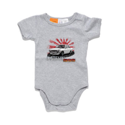 Datsun 1600 - Rising Sun - White - Mini Me One Piece Thumbnail