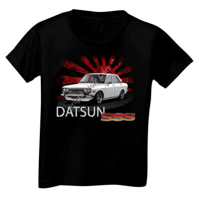Datsun 1600 - Rising Sun - White - Toddler Unisex T Shirt Thumbnail