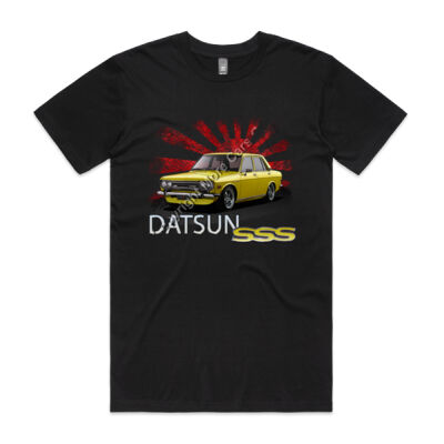 Datsun 1600 - Rising Sun - Yellow - Mens Staple Tee Thumbnail