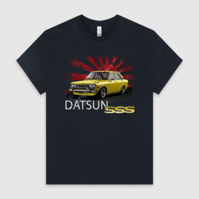 Datsun 1600 - Rising Sun - Yellow - HeavyCotton™ Tee Thumbnail