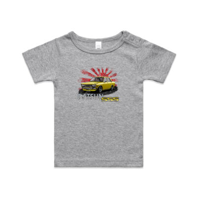 Datsun 1600 - Rising Sun - Yellow - Infant Wee-Tee Thumbnail