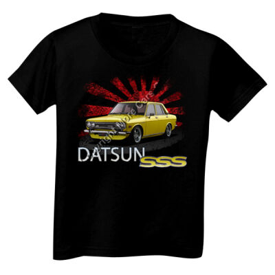 Datsun 1600 - Rising Sun - Yellow - Toddler Unisex T Shirt Thumbnail