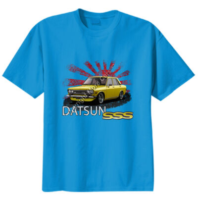 Datsun 1600 - Rising Sun - Yellow - Unisex Modern Fit Tee Thumbnail
