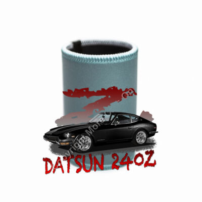 Datsun 240 Z - Z Car - Black - Stubby Coolers with Base Thumbnail