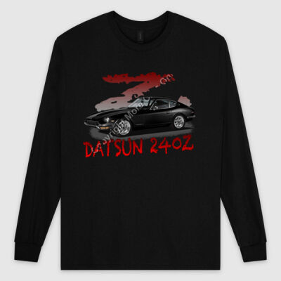 Datsun 240 Z - Z Car - Black - Ultra Cotton Mens Longsleeve Tee Thumbnail
