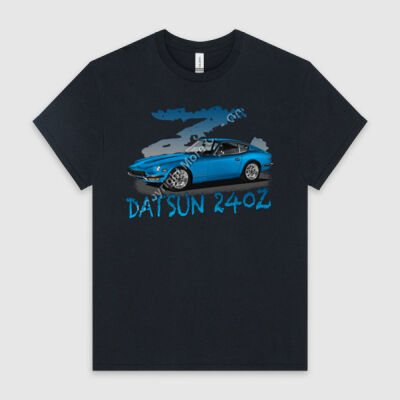Datsun 240 Z - Z Car - Blue Metallic - HeavyCotton™ Tee Thumbnail