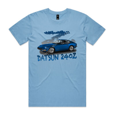 Datsun 240 Z - Z Car - Blue - Mens Staple Tee Thumbnail