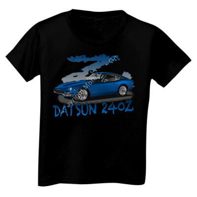 Datsun 240 Z - Z Car - Blue - Toddler Unisex T Shirt Thumbnail