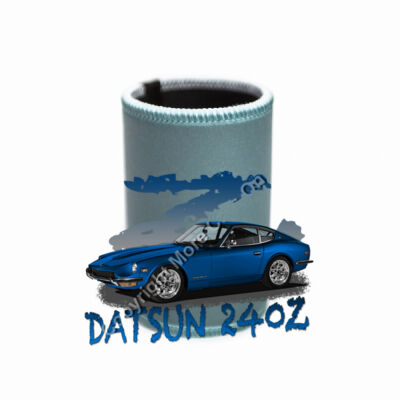 Datsun 240 Z - Z Car - Blue - Stubby Coolers with Base Thumbnail