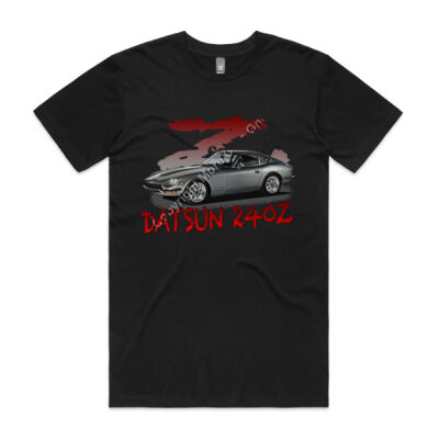 Datsun 240 Z - Z Car - Charcoal - Mens Staple Tee Thumbnail